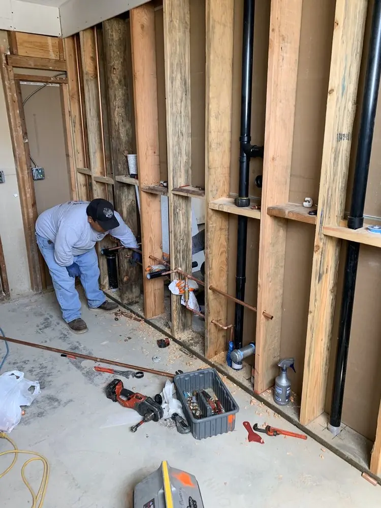 Commercial rough-in plumbing for Gas Line Repair in Gregg Neck